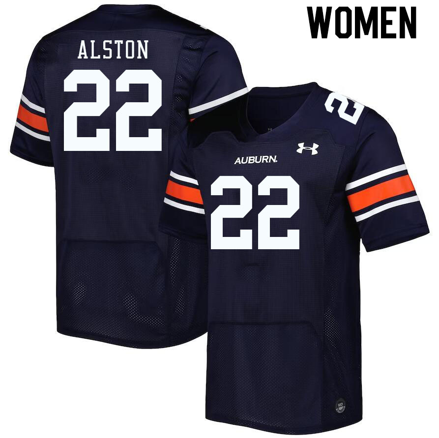 Women's Auburn Tigers #22 Damari Alston Navy 2023 College Stitched Football Jersey
